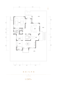 优山美地A区851㎡独栋A1户型图