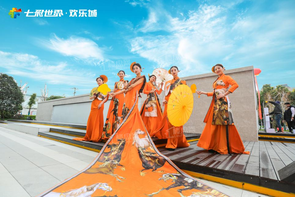 滁州七彩世界欢乐城实景图