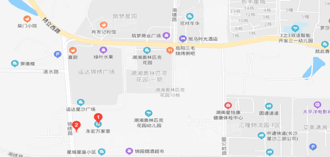 永宏万家里（商铺）位置图