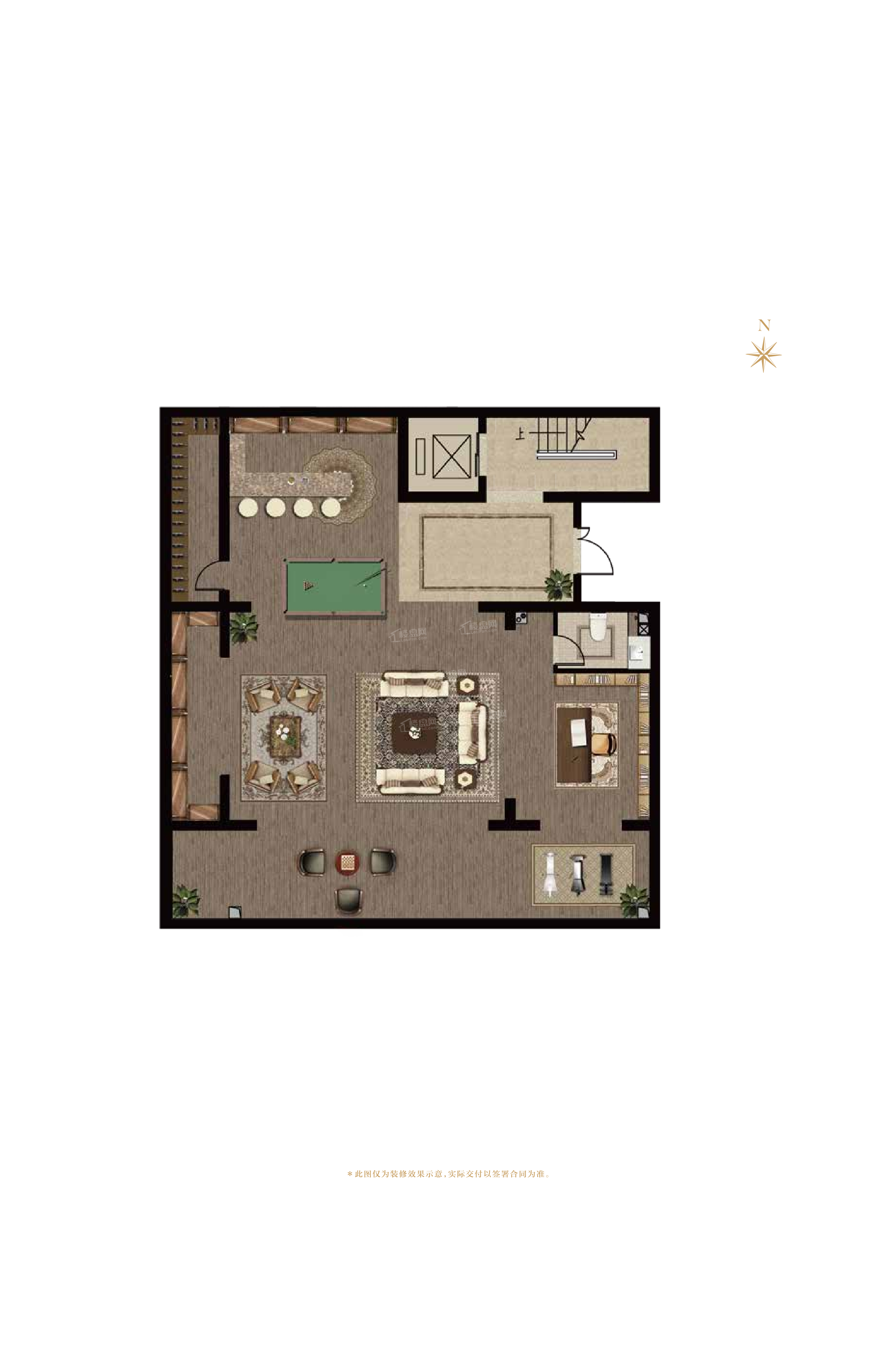 北京景粼原著5室4厅5卫户型图-北京楼盘网