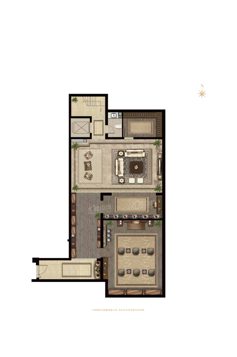 北京景粼原著5室4厅5卫户型图-北京楼盘网
