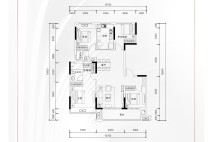 4室2厅2卫1厨约128平