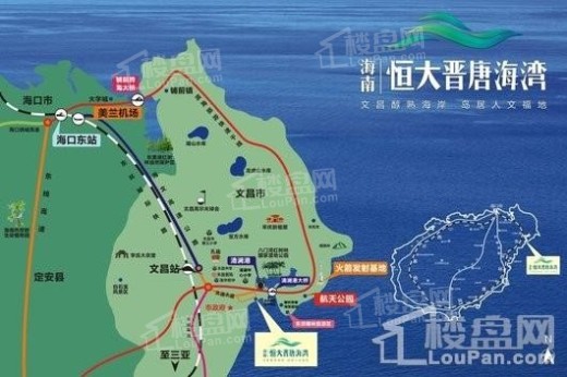晋唐海湾位置图