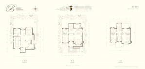 首创澜茵山户型图独栋350平米