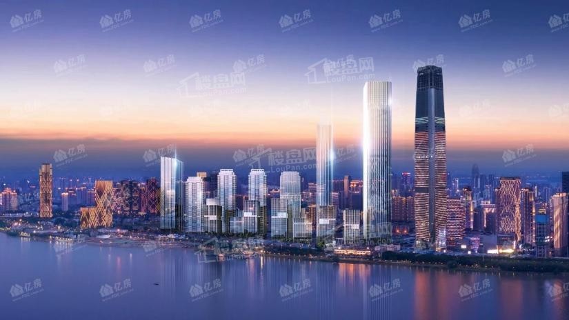 武汉长江中心效果图