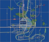 绿地湘江城际空间站位置图