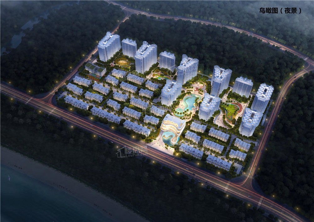 交投海上明月效果图