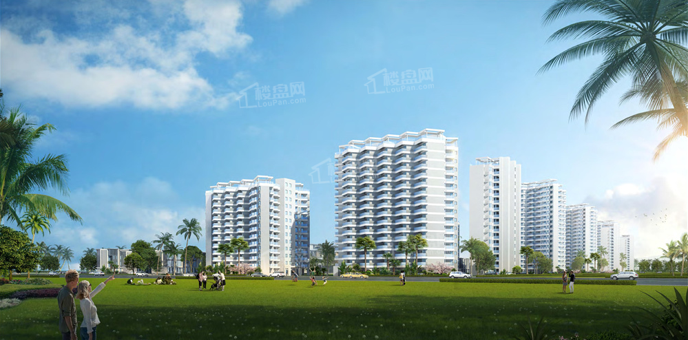 交投海上明月效果图