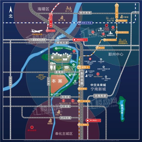荣安艺尚湾位置图