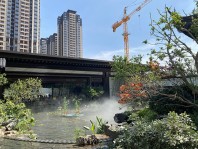 建发和玺园林展示区实景拍摄（摄于2021.05.29）