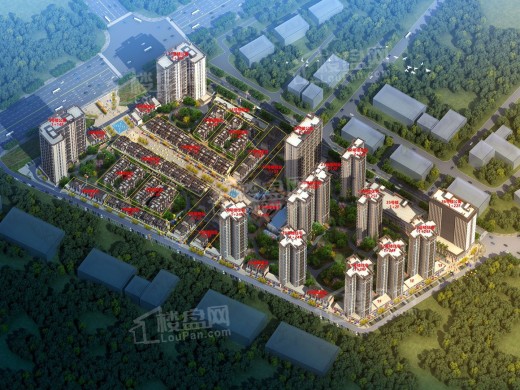 桂海·高新未来城（商铺）效果图