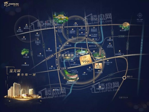 宝龙城位置图