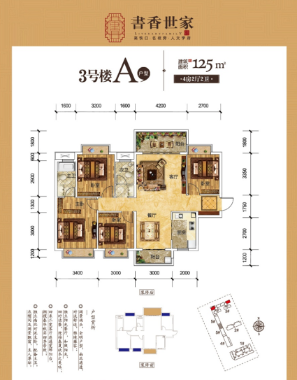 3号楼A户型