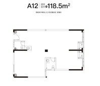 户型居室： 三室二厅   建筑面积： 118.5 平方    户型介绍：    A12户型   