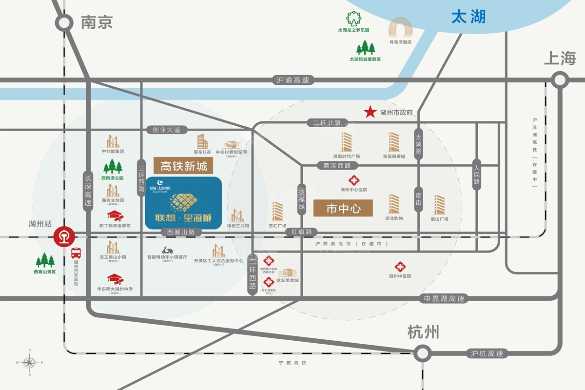 联想星海城位置图