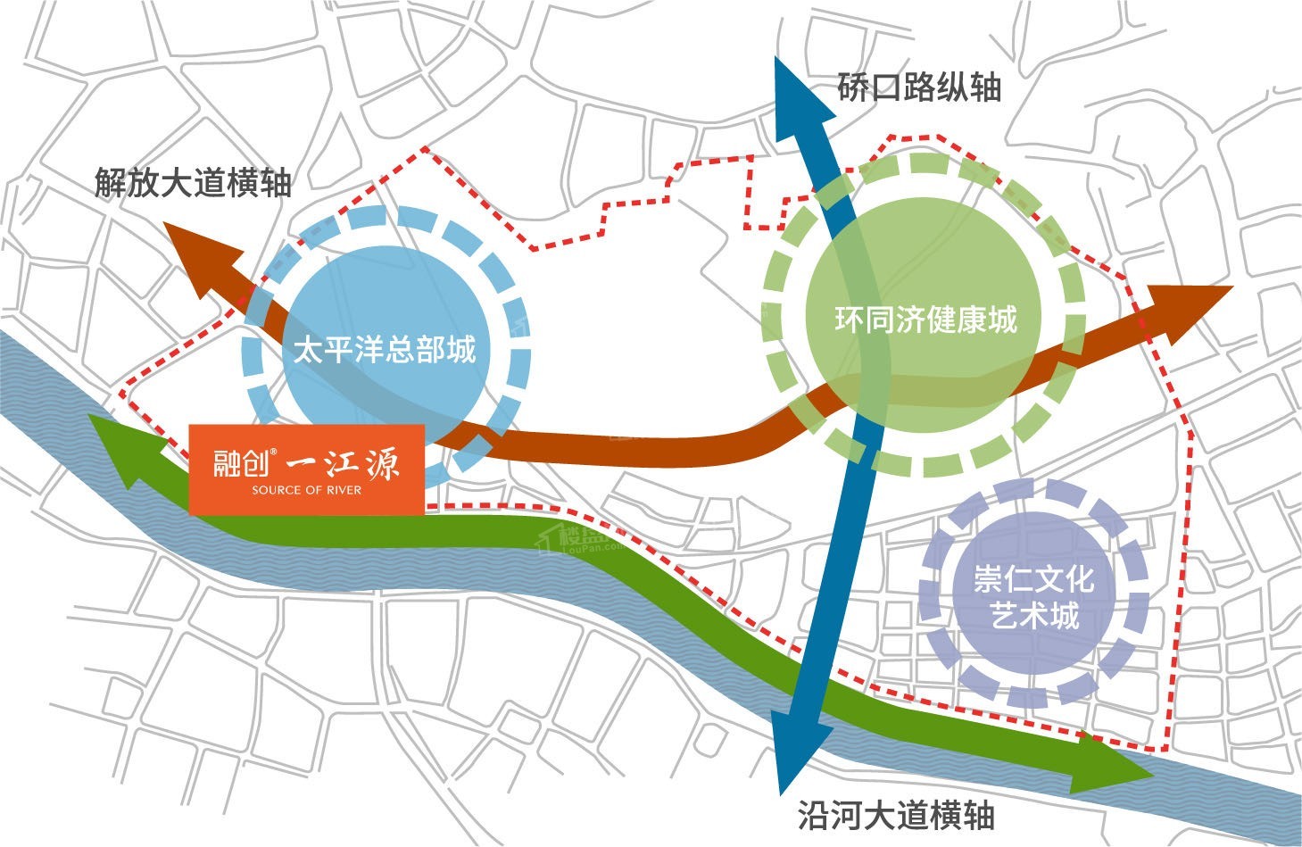 岳阳融创健康城规划图图片