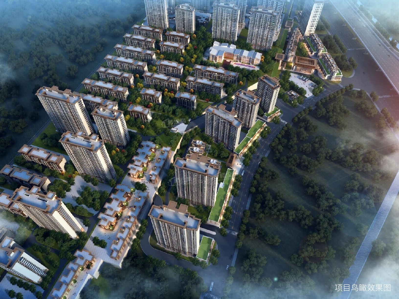 大东海江山府效果图