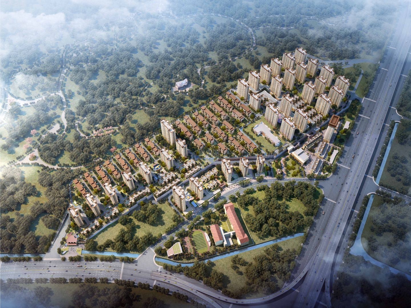 大东海江山府效果图