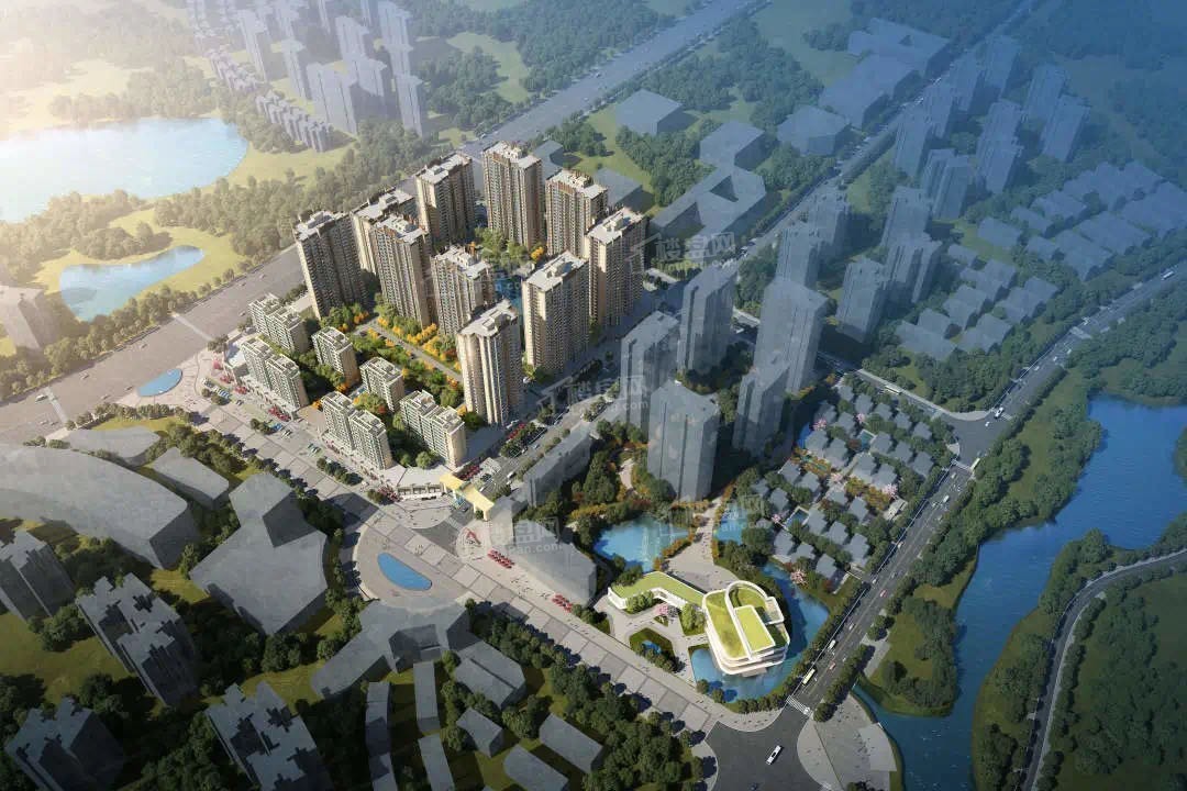 弥勒新鸥鹏教育小镇效果图
