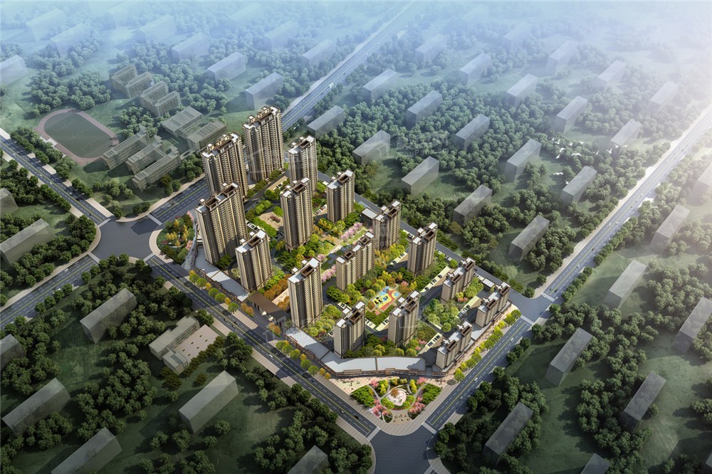 仙桃朝阳丽景效果图_实景图_样板间-仙桃楼盘网