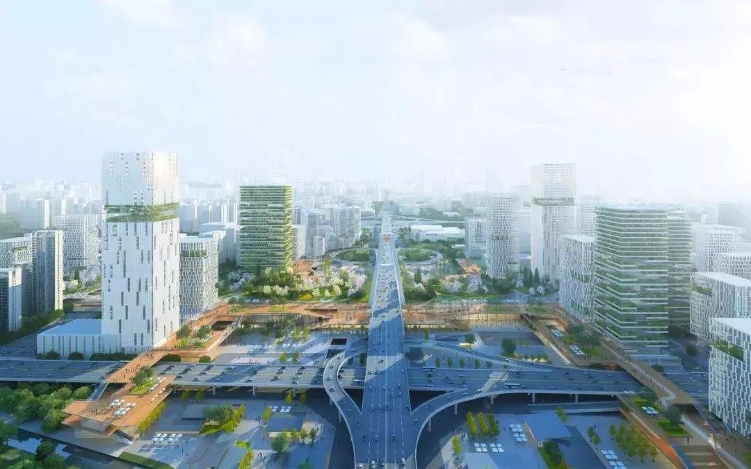 红河未来城效果图