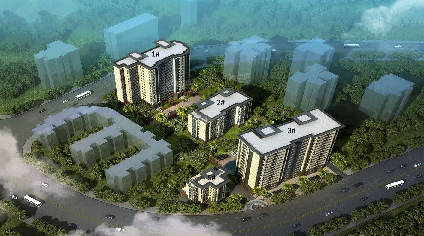 中庚东金鸟瞰图