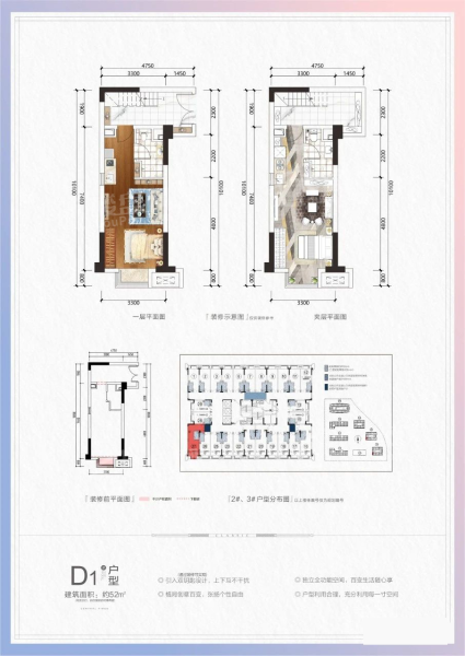 融创金弈时代 2/3/5#楼D1户型