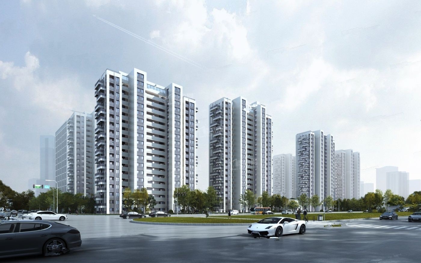 招商江悦府二期效果图