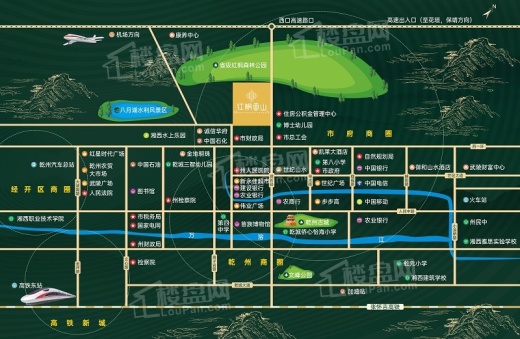 红枫香山位置图