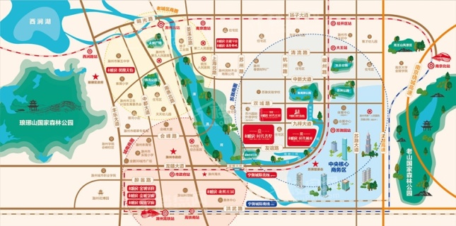 北京城房时代名墅位置图