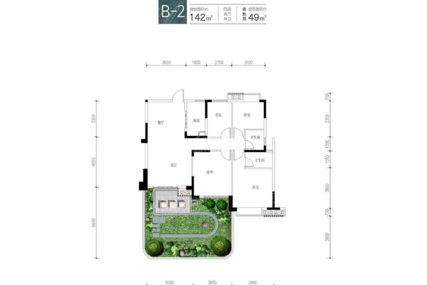 福天藏郡院子户型配套解读_楼盘价值分析报告-长沙楼盘网