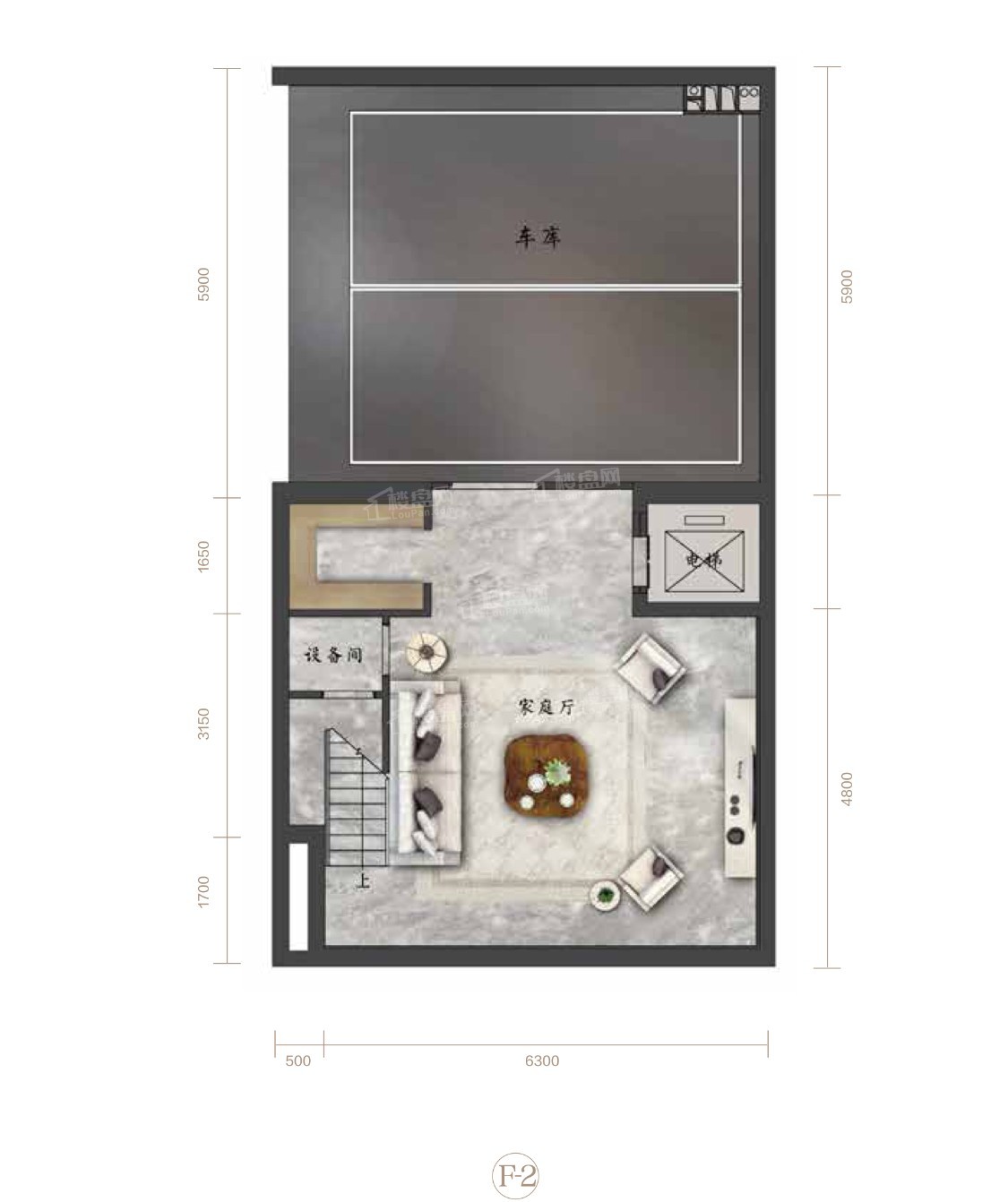 万科·翡翠西湖户型图合院270平