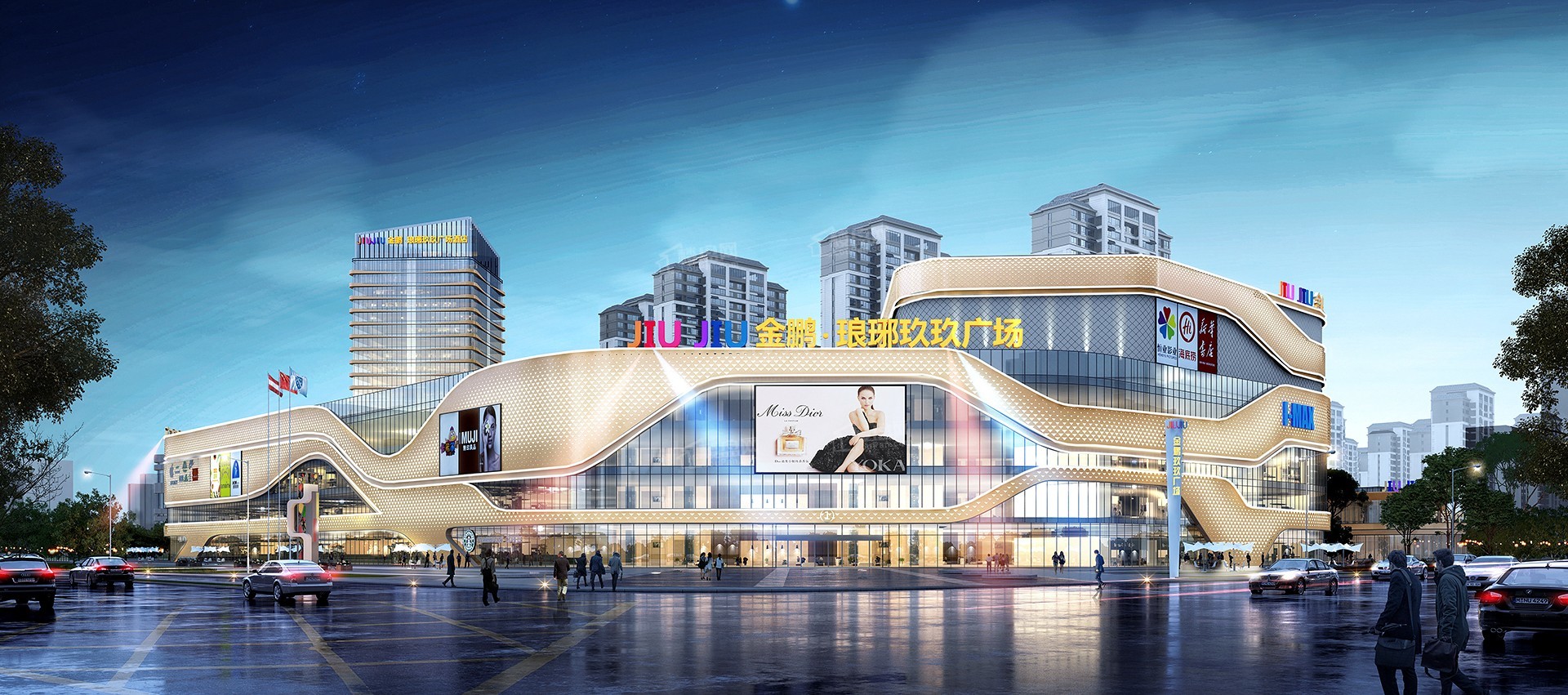 滁州金鹏琅琊玖玖广场效果图_实景图_样板间-滁州楼盘网