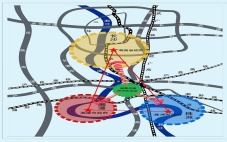 岳塘国际商贸城区位交通图