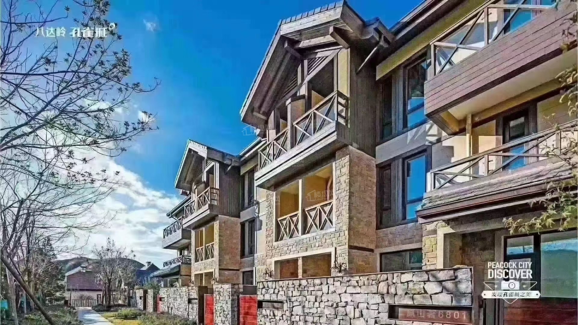 八达岭孔雀城实景图