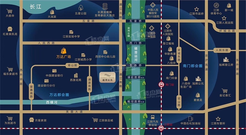 旭辉运河公元位置图