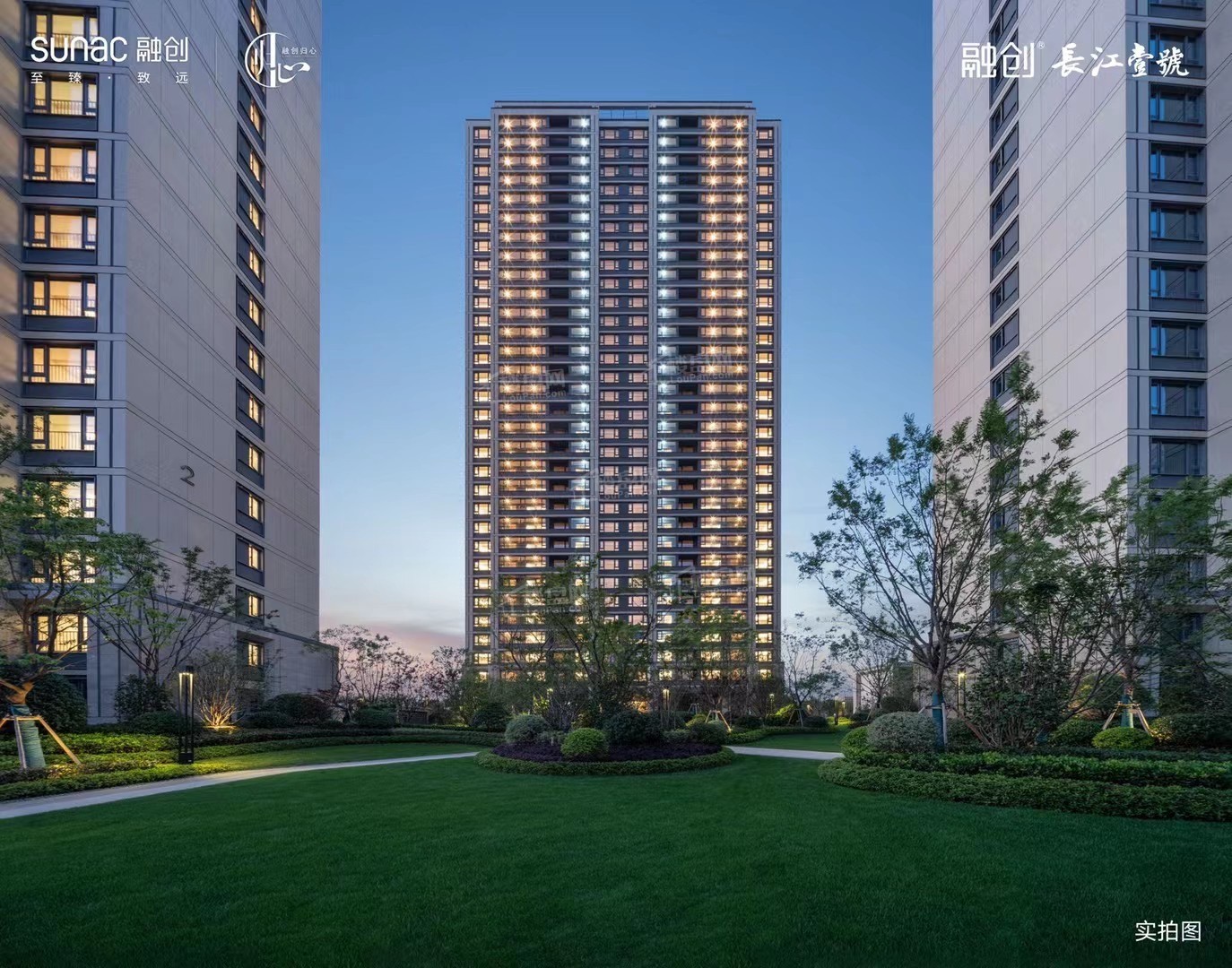 合肥融创长江壹号效果图_实景图_样板间-合肥楼盘网