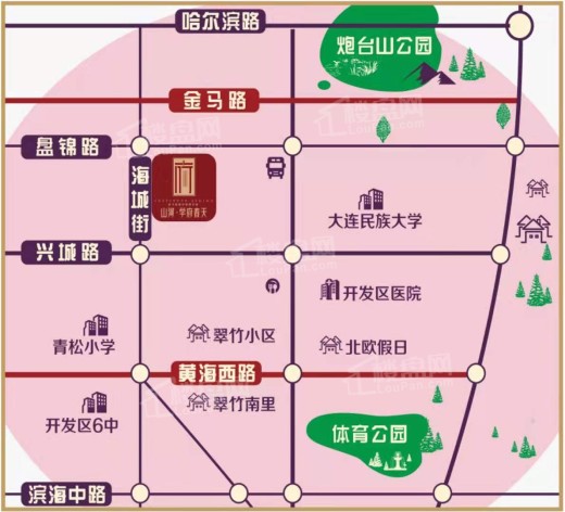 山河学府春天位置图