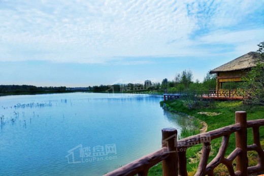 荣盛龙湾湖实景图