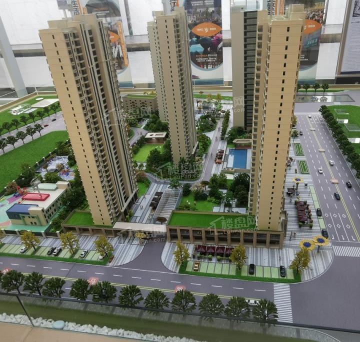 国润月湖郡实景图