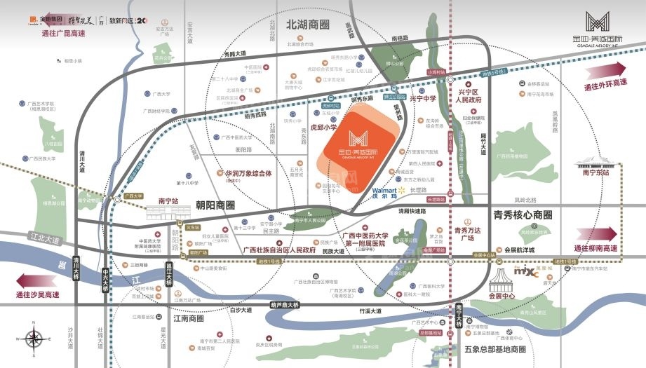 金地美域国际位置图
