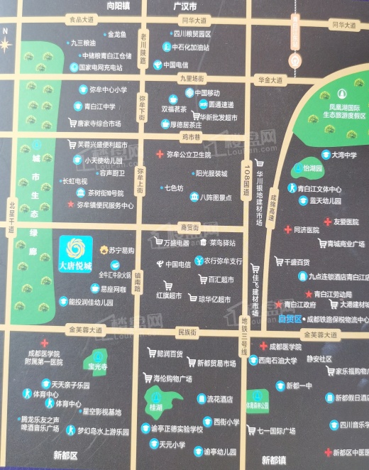 大唐悦城位置图