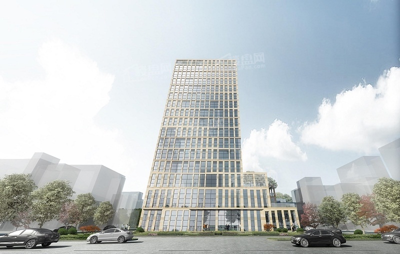 鸿盈城汇中央效果图