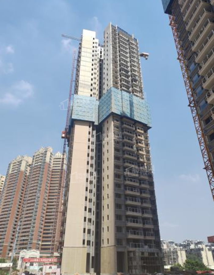 龙光玖誉城珺城16#楼主体结构全部完成（摄于2021-6）