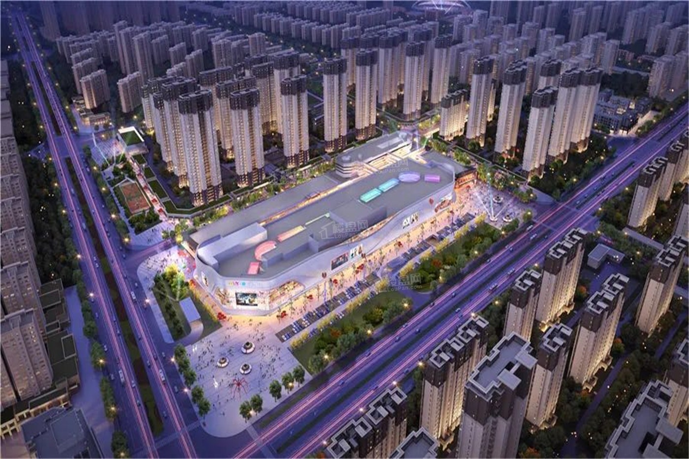 保山吾悦广场效果图