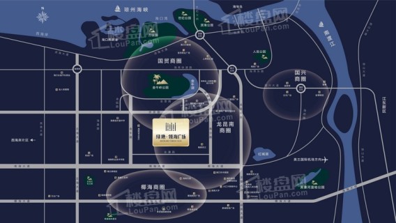 绿地领海广场位置图