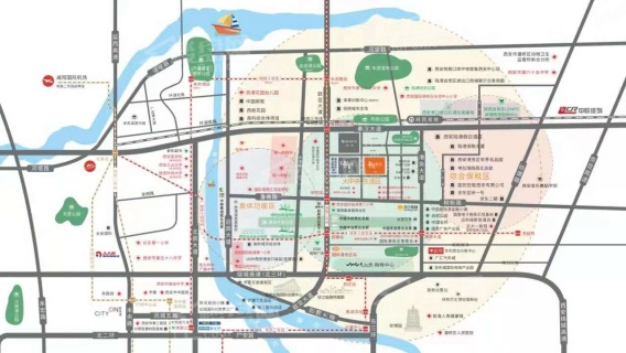 绿地理想城位置图