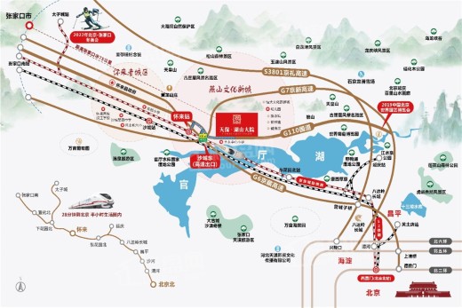 天保·京北健康城位置图