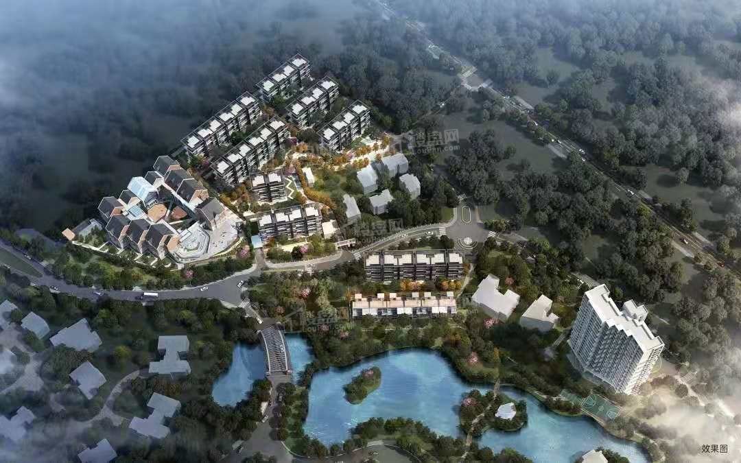 瞰景叠拼别墅黄龙溪谷低密纯居社区