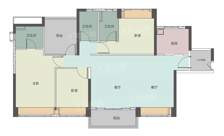 天銮户型图片